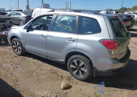 2017 Subaru Forester 2.5I из США, поврежденный, VIN JF2SJABC2HH528494